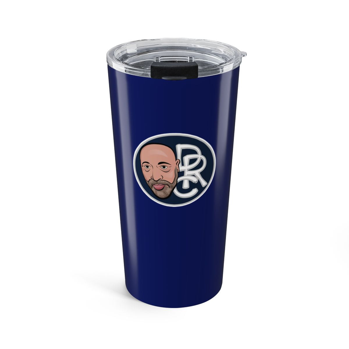 20oz Navy Tumbler with Custom Dan Regan Face